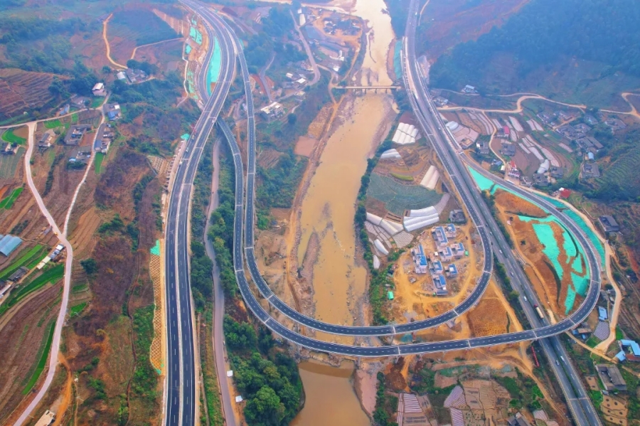 完美收官-公司參建的德會高速、廣平高速平武段建成通車！